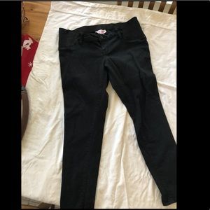 Maternity black skinny jeans